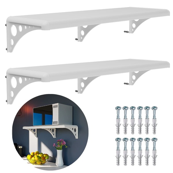 Prateleira Multiuso Branca Com Suporte | 100x20cm | Astra | K